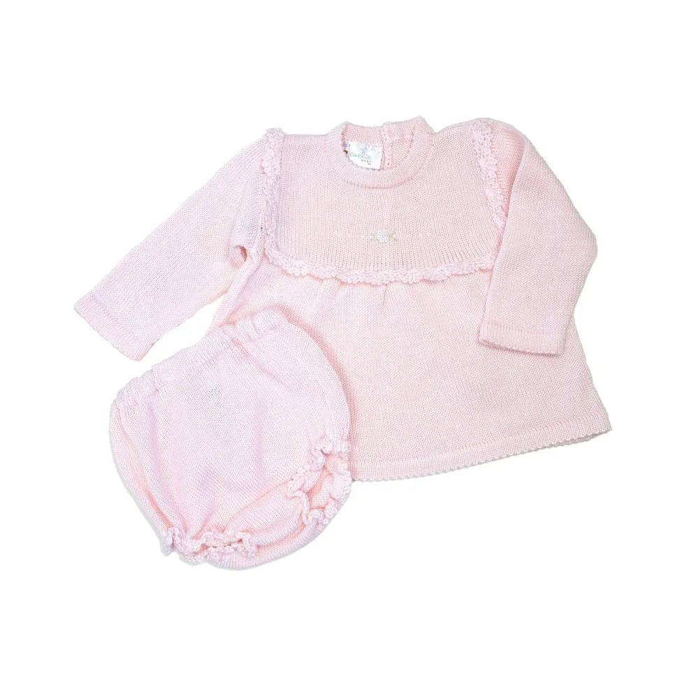 Baby Girl Carter's 2-Piece Crochet Bodysuit Pant Set