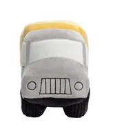 Bedtime Originals Construction Zone Plush Dump Truck Stuffed Toy - Gray/Yellow