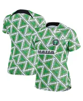 Women's Nike Green Nigeria National Team 2022 Pre-Match Top