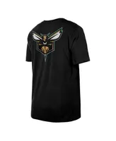 Men's New Era Black Charlotte Hornets 2022/23 City Edition Elite Pack T-shirt