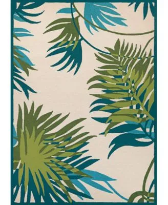 Couristan Covington Jungle Leaves Area Rug