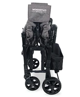 Wonderfold Wagon W4 Elite Front Zippered Quad Stroller