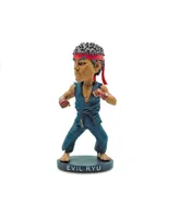 Street Fighter Evil Ryu 8-Inch Resin Bobblehead Figure Exclusive | Action Figure Statue, Desk Toy Accessories, Home Office Decor | Capcom Video Game G
