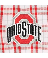 Men's Columbia Scarlet Ohio State Buckeyes Super Tamiami Omni-Wick Long Sleeve Button-Down Shirt