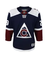 Big Boys Nathan Mackinnon Navy Colorado Avalanche Alternate Premier Player Jersey