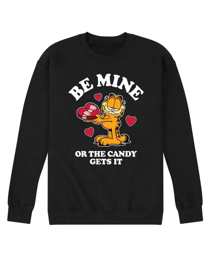 Airwaves Men's Garfield Be Mine Fleece Sweatshirt