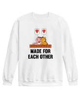 Airwaves Men's Garfield Made For Each Other Fleece Sweatshirt