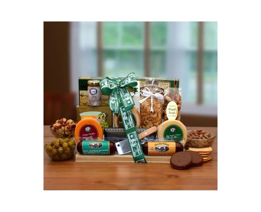 Gbds Thanks A Million Gourmet Gift Board- Meat and cheese gift - thank you gift - corporate gift