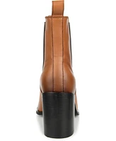 Journee Signature Women's Rowann Block Heel Chelsea Booties