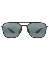 Maui Jim Unisex Keokea 55 Sunglasses
