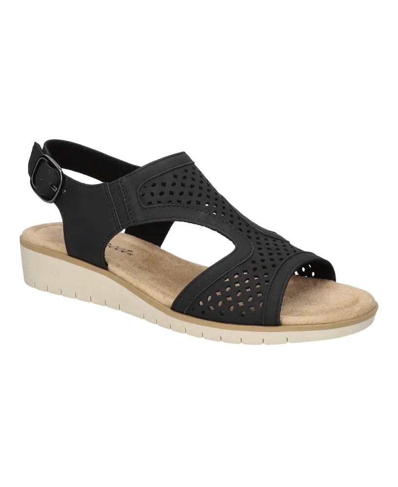 Easy Street Women's Alba Comfort Wedge Sandals