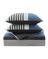 Nautica Rendon Reversible 2-Piece Duvet Cover Set, Twin