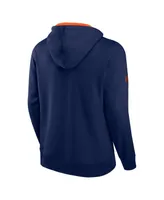 Men's Fanatics Navy, Orange New York Islanders Special Edition 2.0 Team Logo Pullover Hoodie