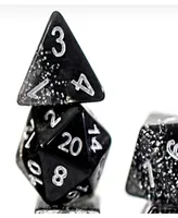 Gatekeeper Games Halfsies Dice Sparkle Edition 7 Piece Dice Set