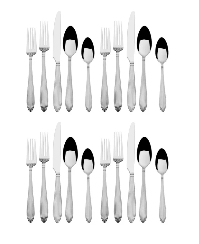 International Silver Cascade 51 Pc Flatware Set, Service for 8 - Macy's