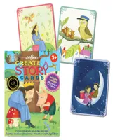 Eeboo Mystery in the Forest Create a Story Pre-Literacy Cards Set, 36 Piece