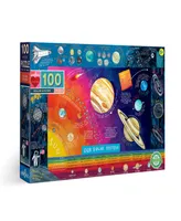 Eeboo Solar System 100 Piece Puzzle Set