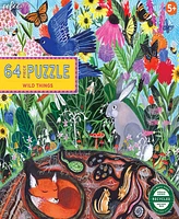 Eeboo Wild Things 64 Piece Jigsaw Puzzle