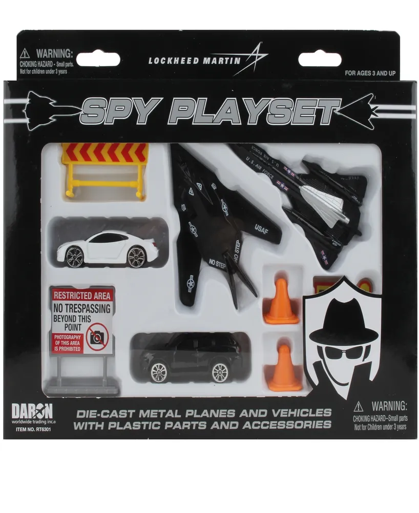 Daron Worldwide Lockheed Martin Spy Play Set, 10 Piece