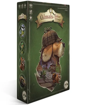 Iello The Animals of Baker Street Investigation Game Playable for The Whole Family