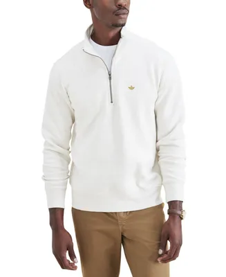 Dockers Men's Classic-Fit 1/4-Zip Fleece Sweatshirt