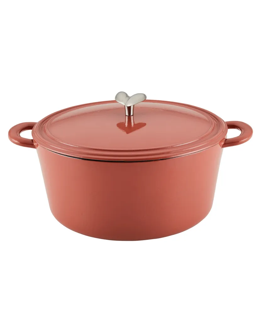 Ayesha Curry Enamelled Cast Iron 6 Quart Dutch Oven with Lid