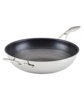 Circulon Clad Stainless Steel 12.5" Induction Stir Fry Pan