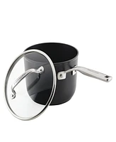 KitchenAid Hard-Anodized 3 Quart Induction Nonstick Saucepan with Lid