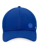 Women's Fanatics Royal New York Islanders Authentic Pro Road Structured Adjustable Hat