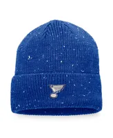 Men's Fanatics Blue St. Louis Blues Authentic Pro Rink Pinnacle Cuffed Knit Hat