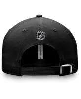 Men's Fanatics Black Philadelphia Flyers Authentic Pro Rink Adjustable Hat