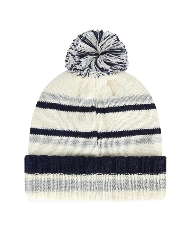 Dallas Cowboys Youth Jacquard Tassel Knit Hat with Pom - Navy