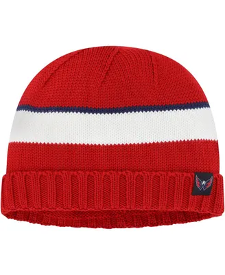 Men's adidas Red Washington Capitals Fisherman Beanie