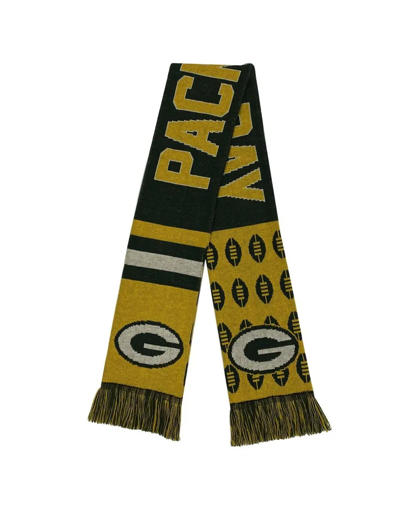 Men's and Women's Foco Green Bay Packers Reversible Thematic Scarf