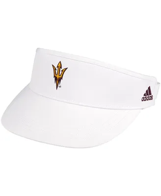 Men's adidas White Arizona State Sun Devils Sideline Coaches Aeroready High Visor