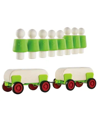 Guidecraft Block Science People and Cars Set