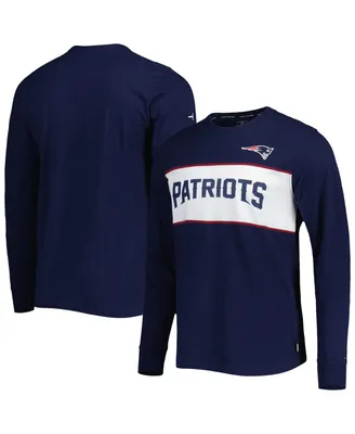 Men's Tommy Hilfiger Navy New England Patriots Peter Team Long Sleeve T-shirt