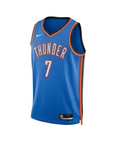 Unisex Nike Chet Holmgren Oklahoma City Thunder Blue 2022 Nba Draft First Round Pick Player Swingman Jersey - Icon Edition