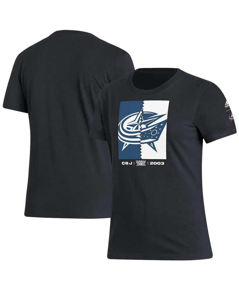 Women's Adidas Gold St. Louis Blues Reverse Retro 2.0 Playmaker T-Shirt Size: Small