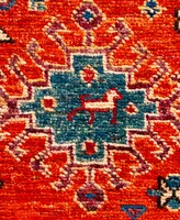 Adorn Hand Woven Rugs Serapi M1973 4'2" x 13'4" Runner Area Rug