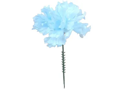 500 Elegant Blue Silk Carnation Picks - Premium Artificial Flowers for Weddings, Events, and Home Decor