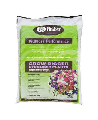 Pitt Moss PittMoss Performance Organic Potting Mix (Use Like Garden Soil), 2 Cubic Feet