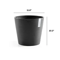 Ecopots Amsterdam Modern Round Indoor and Outdoor Planter