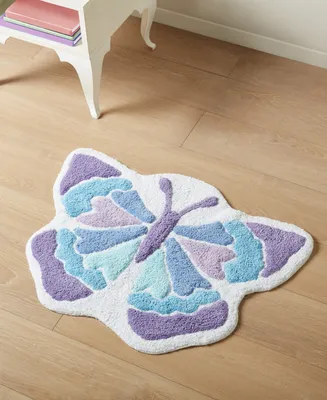 Charter Club Kids Butterfly Cotton Rug, Created for Macy's