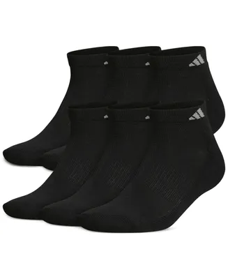 adidas Men's Low-Cut Cushioned Extended Socks, 6 Pack