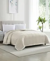 Royal Luxe Classic White Down Light Warmth Microfiber Blankets Created For Macys