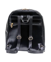 McKlein Madison Leather Business Laptop Tablet Backpack