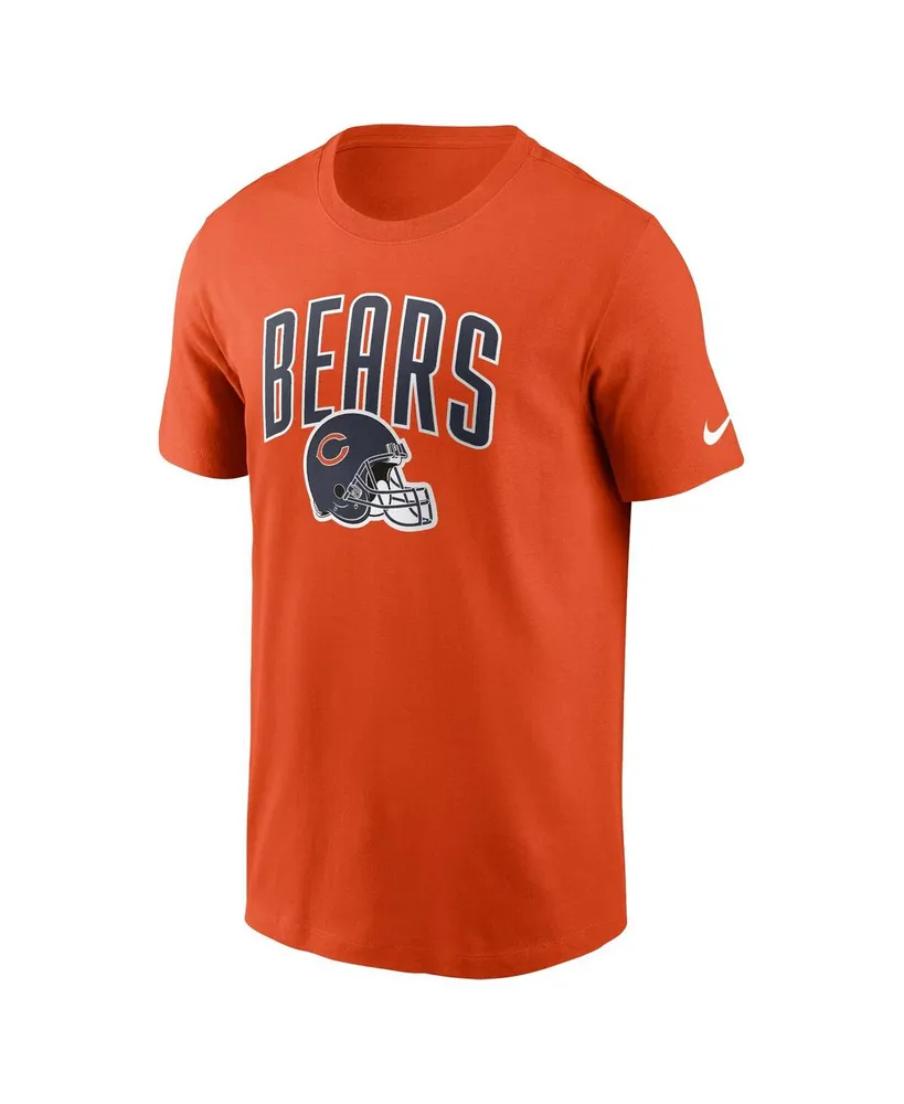 Men's Nike Orange Chicago Bears Team Athletic T-shirt