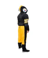 Men's Black Pittsburgh Steelers Game Day Costume