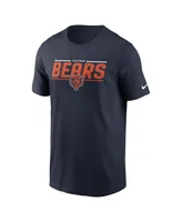 Men's Nike Navy Chicago Bears Muscle T-shirt